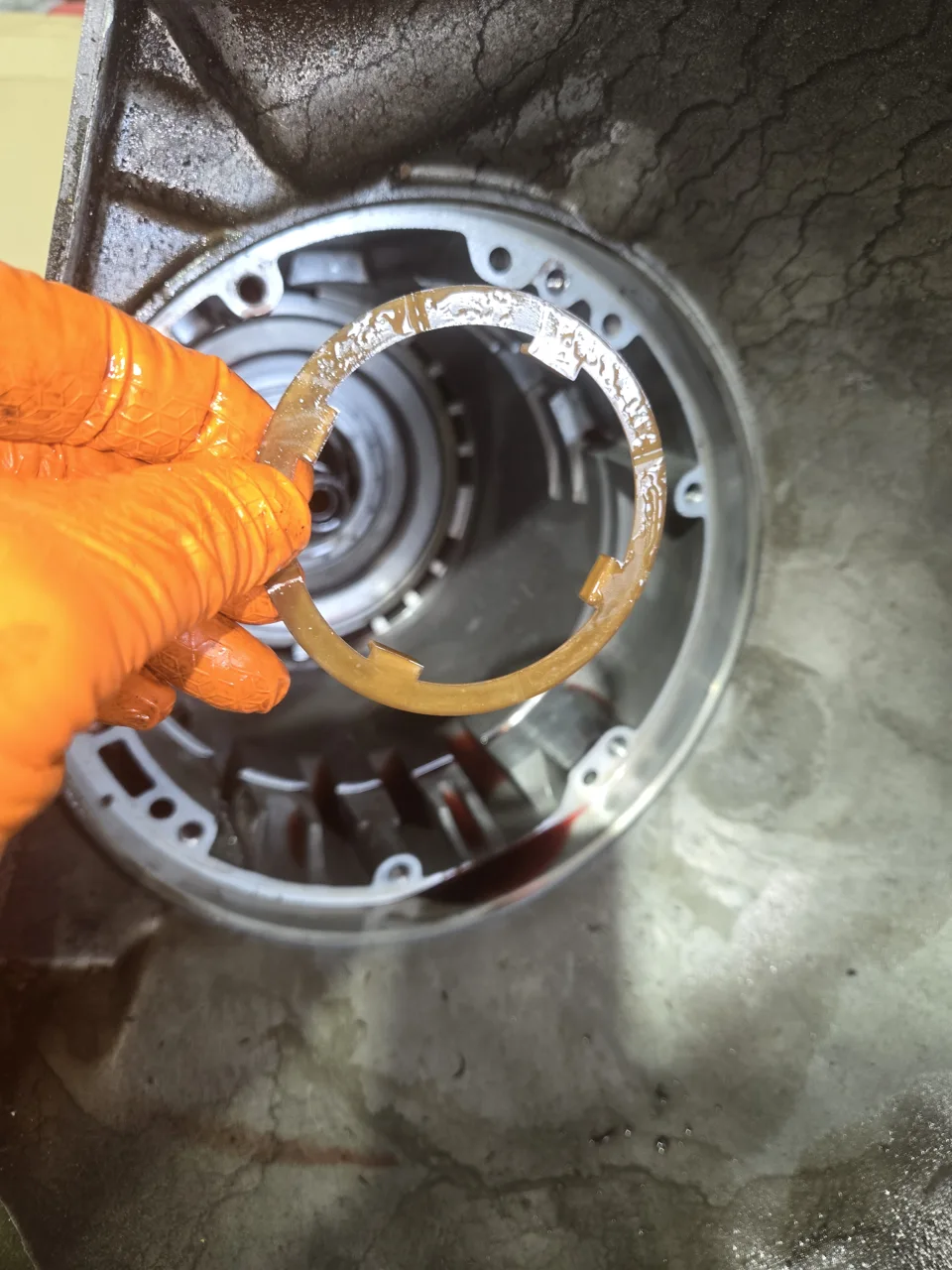 Hands-on transmission component work